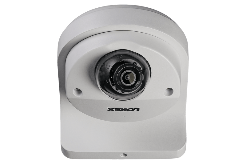 Mini Audio HD IP 2K Metal Dome Security Camera, 150ft Color Night Vision (2-pack) - Lorex Technology Inc.