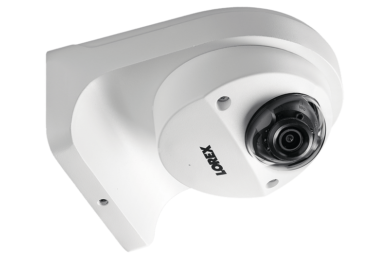 Mini Audio HD IP 2K Metal Dome Security Camera, 150ft Color Night Vision (4-pack) - Lorex Technology Inc.