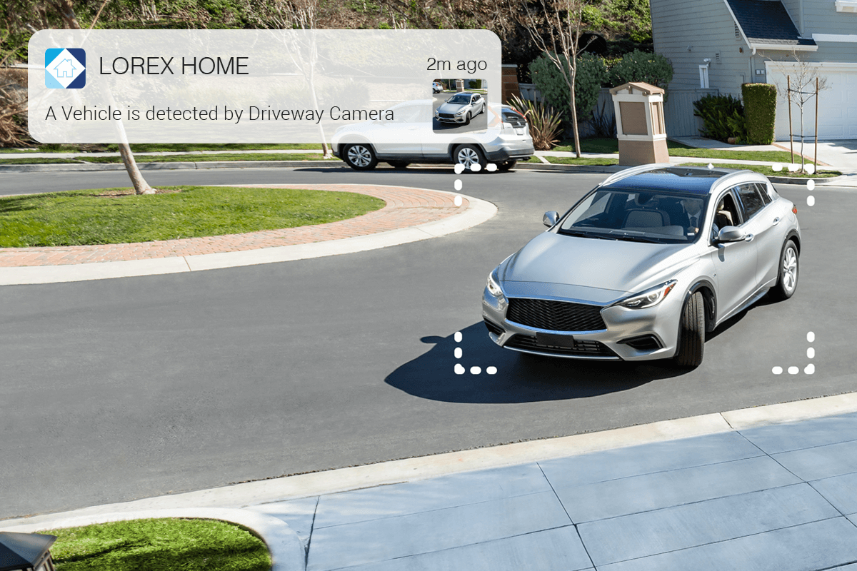 Smart Outdoor WiFi Security Camera With Advanced Active Deterrence (3-pack) - Lorex Technology Inc.
