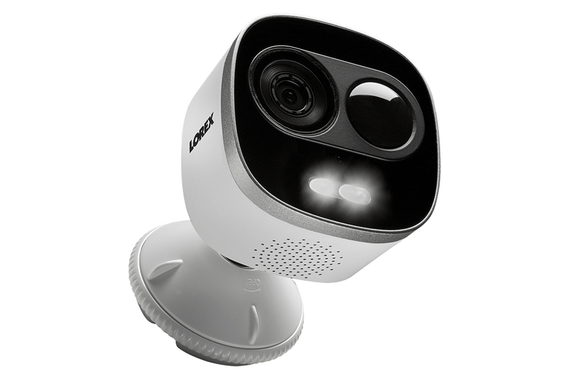 WiFi HD Outdoor Camera with Motion Activated Bright White Light, Two Way Audio, 65FT Night Vision (2-pack) - Lorex Technology Inc.