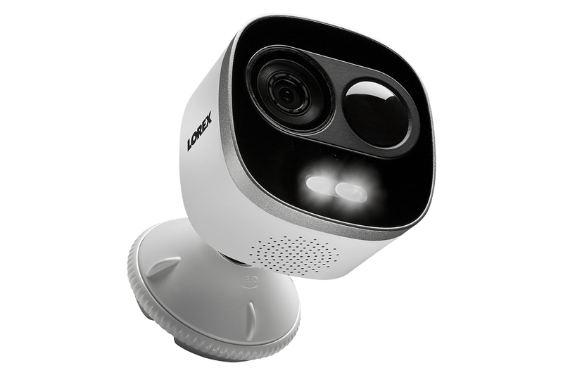 WiFi HD Outdoor Camera with Motion Activated Bright White Light, Two Way Audio, 65FT Night Vision (6-pack) - Lorex Technology Inc.