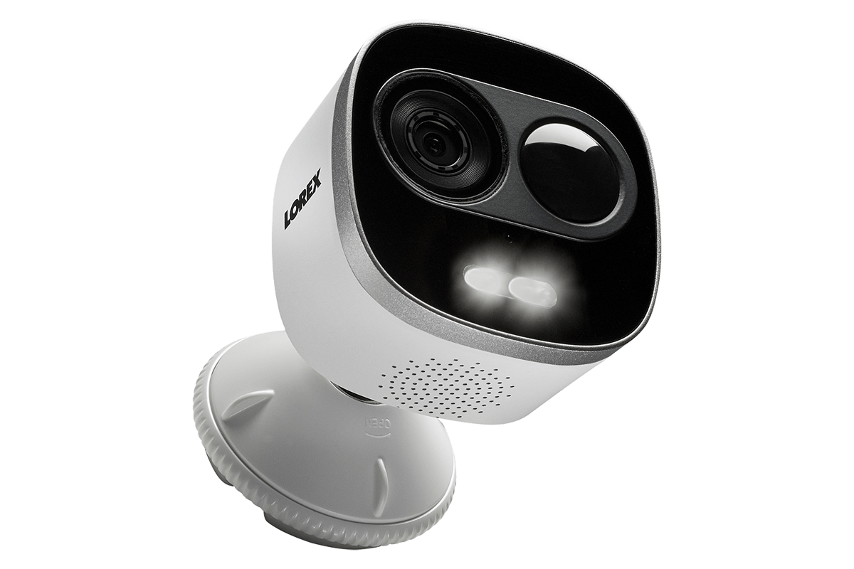 WiFi HD Outdoor Camera with Motion Activated Bright White Light, Two Way Audio, 65FT Night Vision - Lorex Technology Inc.