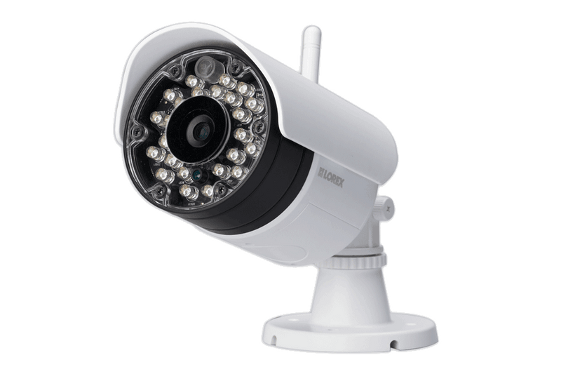 Wireless Camera System with 4 Outdoor 720p Wireless Cameras, 120FT Night Vision - Lorex Technology Inc.