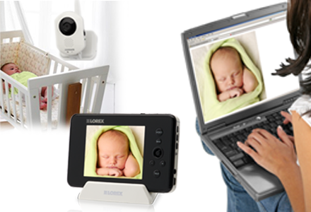Baby monitor with recording